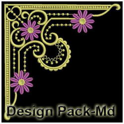 Decorative Corners machine embroidery designs