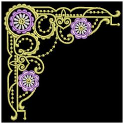 Decorative Corners 03 machine embroidery designs