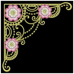 Decorative Corners 04 machine embroidery designs