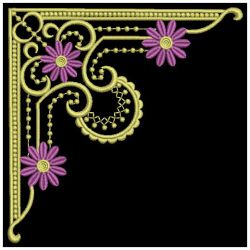 Decorative Corners 07 machine embroidery designs