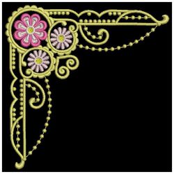 Decorative Corners 10 machine embroidery designs