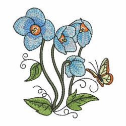 Colorful Flowers 1 02 machine embroidery designs