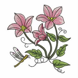 Colorful Flowers 1 04 machine embroidery designs