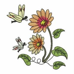 Colorful Flowers 1 06 machine embroidery designs