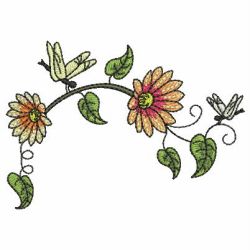 Colorful Flowers 2 03 machine embroidery designs