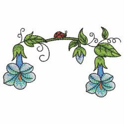 Colorful Flowers 2 07 machine embroidery designs