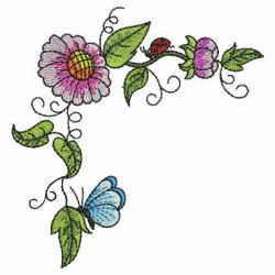 Colorful Flowers 2 08 machine embroidery designs
