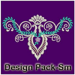 Elegant Flower Decor machine embroidery designs