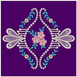 Elegant Flower Decor 09 machine embroidery designs