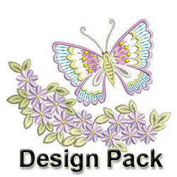 Heirloom Flower Decor machine embroidery designs