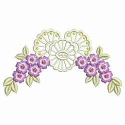 Heirloom Flower Decor 04 machine embroidery designs