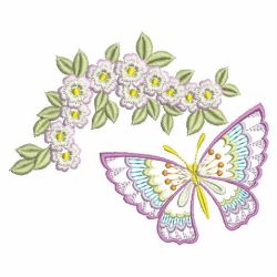 Heirloom Flower Decor 06 machine embroidery designs