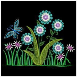 Fragrant Flowers 01 machine embroidery designs