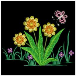 Fragrant Flowers 03 machine embroidery designs