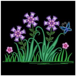 Fragrant Flowers 05 machine embroidery designs