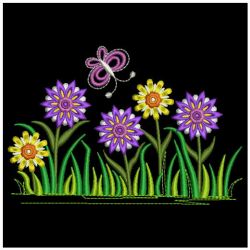 Fragrant Flowers 07 machine embroidery designs