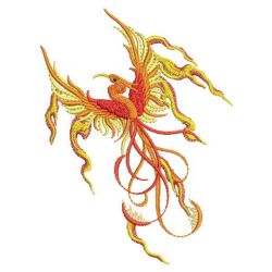 Burning Phoenix 02 machine embroidery designs