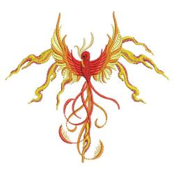 Burning Phoenix 03 machine embroidery designs