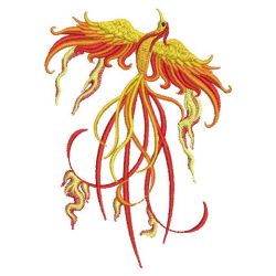 Burning Phoenix 05 machine embroidery designs