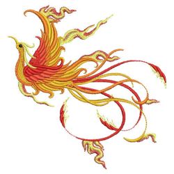 Burning Phoenix 08 machine embroidery designs