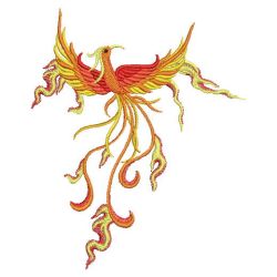 Burning Phoenix 09 machine embroidery designs