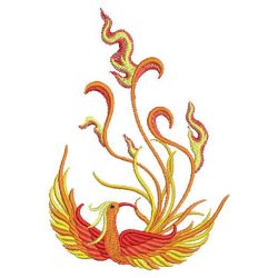 Burning Phoenix 10 machine embroidery designs