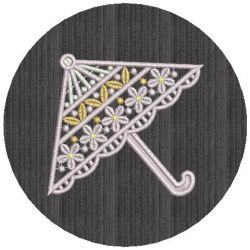 FSL Fancy Umbrella 02 machine embroidery designs