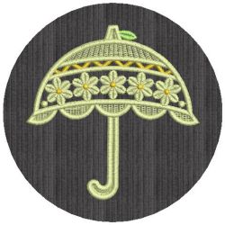 FSL Fancy Umbrella 03 machine embroidery designs