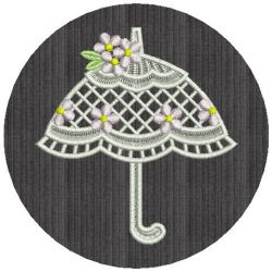 FSL Fancy Umbrella 04 machine embroidery designs