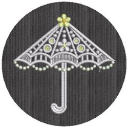 FSL Fancy Umbrella 05 machine embroidery designs