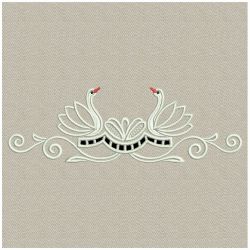 Heirloom Swan Cutworks 03 machine embroidery designs