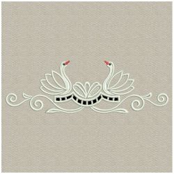 Heirloom Swan Cutworks 03 machine embroidery designs