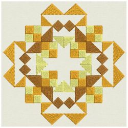 Colorful Quilt Block 03 machine embroidery designs