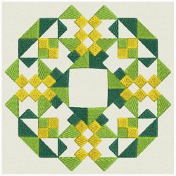 Colorful Quilt Block 10 machine embroidery designs