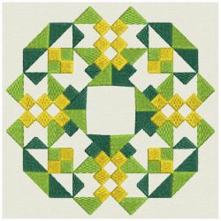 Colorful Quilt Block 10