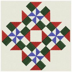 Colorful Quilt Block 12 machine embroidery designs