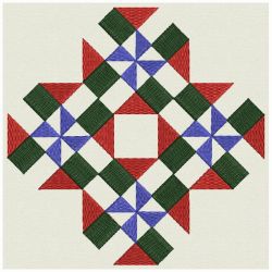 Colorful Quilt Block 12