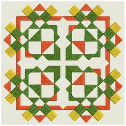 Colorful Quilt Block 14