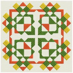 Colorful Quilt Block 14