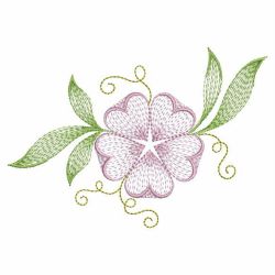 Artistic Flowers 01 machine embroidery designs