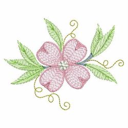 Artistic Flowers 05 machine embroidery designs