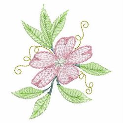 Artistic Flowers 10 machine embroidery designs