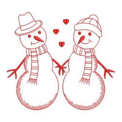 Redwork Best Friends 02 machine embroidery designs