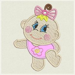 FSL Baby Girl Applique 05 machine embroidery designs