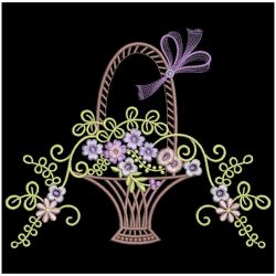 Elegant Floral Baskets 09