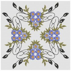 Heirloom Blue Floral 06