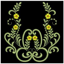 Flower Corners 03 machine embroidery designs