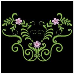 Flower Corners 04 machine embroidery designs