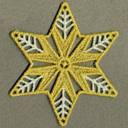 FSL Metallic Snowflakes 04 machine embroidery designs