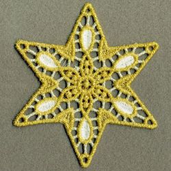 FSL Metallic Snowflakes 07